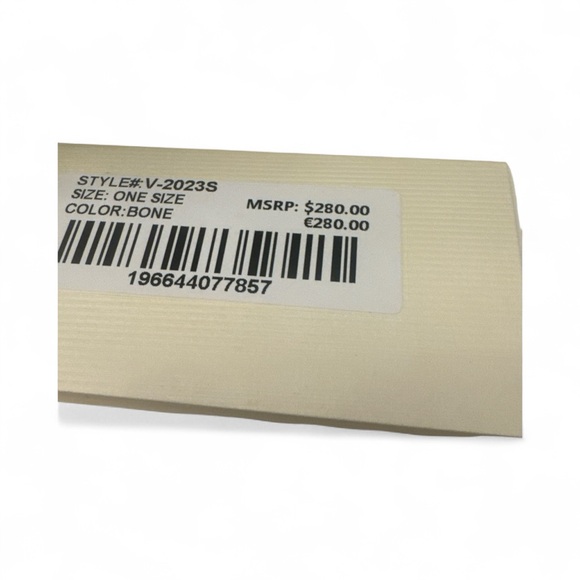 Valentino Ivory Crossbody Bag with Gold Accents - Picture 5 of 5